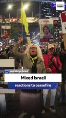 Mixed Israeli reactions to ceasefire