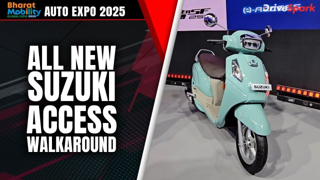 Auto Expo 2025: All new Suzuki Access 125 Walkaround | Hindi | Promeet Ghosh