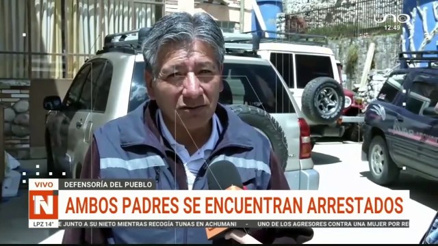 AMBOS PADRES DE MENOR APREHENDIDOS, DEFENSORIA DEL PUEBLO SE PRONUNCIA