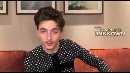 Chalamet: il mio Bob Dylan? Oggi è più difficile essere sé stessi