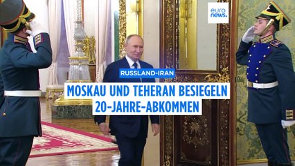 Für 20 Jahre: Russland und Iran beschließen strategische Partnerschaft