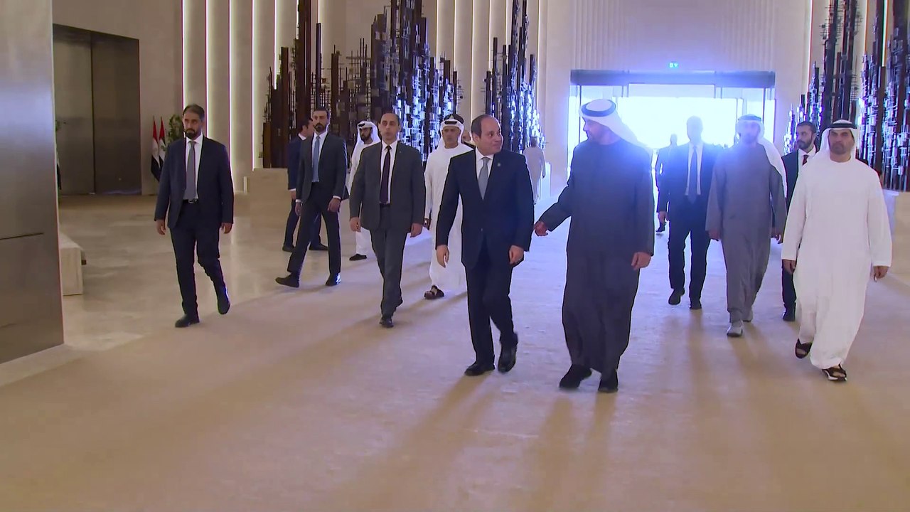 مغادرة الرئيس السيسي الامارات ووصوله القاهرة