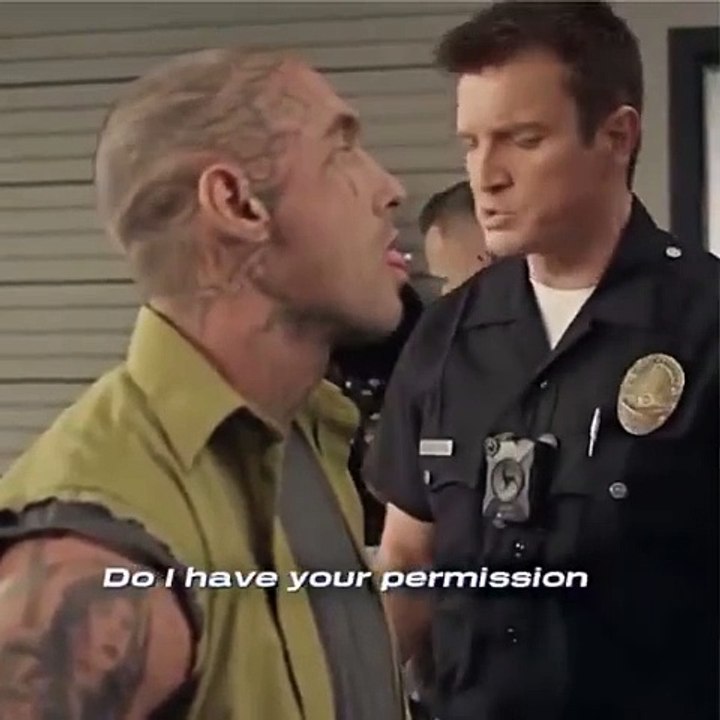 All fun and games until the cop smiles back....😆
