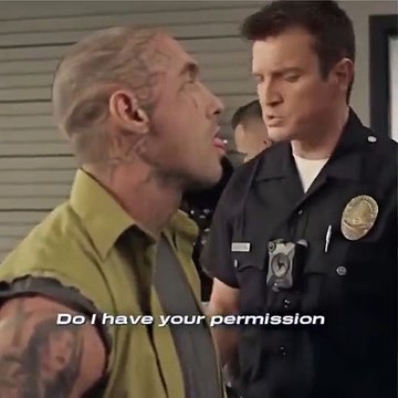 All fun and games until the cop smiles back....😆