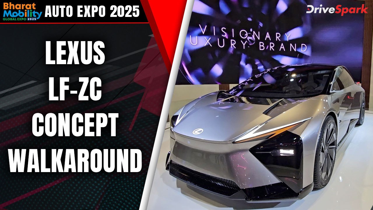 Auto Expo 2025: Lexus LF-ZC Concept Walkaround | Promeet Ghosh