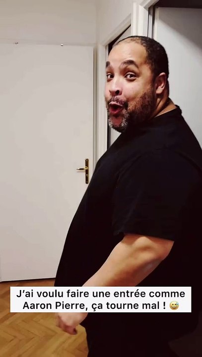 J’ai voulu faire une entrée comme Aaron Pierre, ça tourne mal ! 😅 #humour  #parodie #aaronpierre #mufasa #pumba