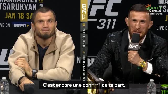 UFC 311 - Quand Dvalishvili et Nurmagomedov se chauffent sur leurs origines