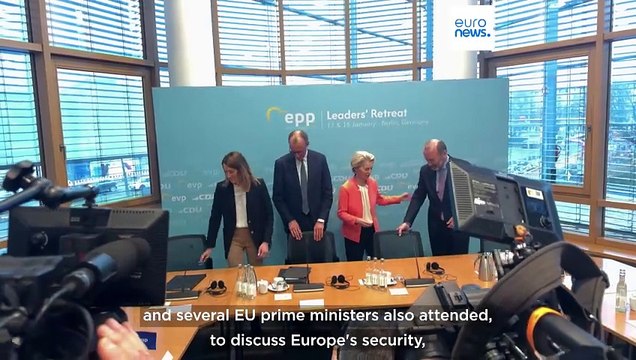 Ursula von der Leyen attends EPP leaders summit in Berlin
