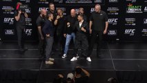 UFC 311 - Le face-à-face plutôt tendu entre Dvalishvili et Nurmagomedov