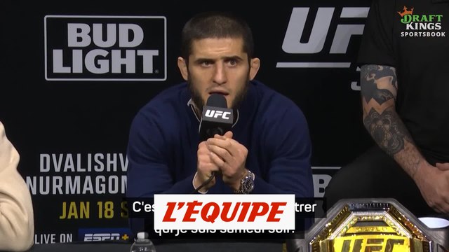 Islam Makhachev : « Je vais montrer que je suis le meilleur au monde » - MMA - UFC