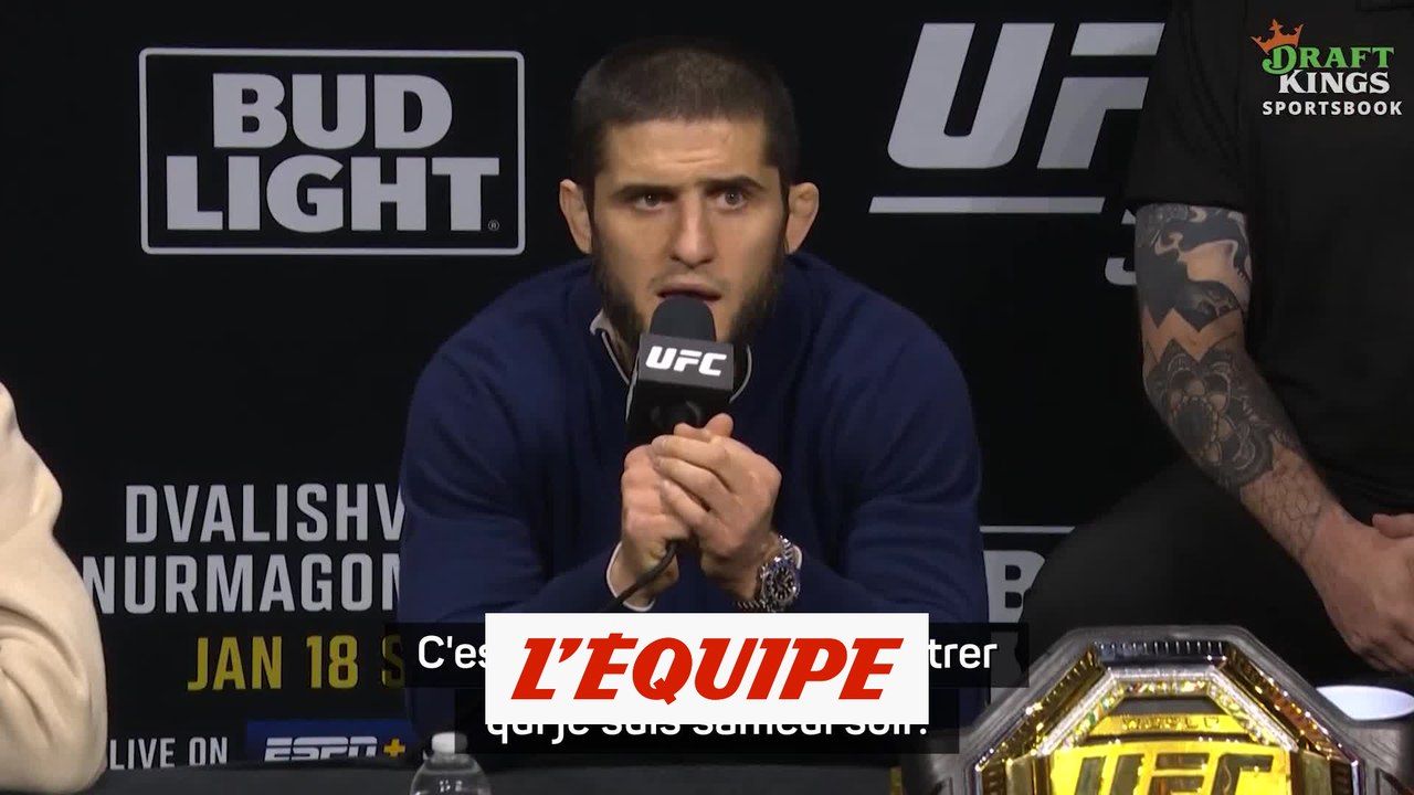 Islam Makhachev : « Je vais montrer que je suis le meilleur au monde » - MMA - UFC