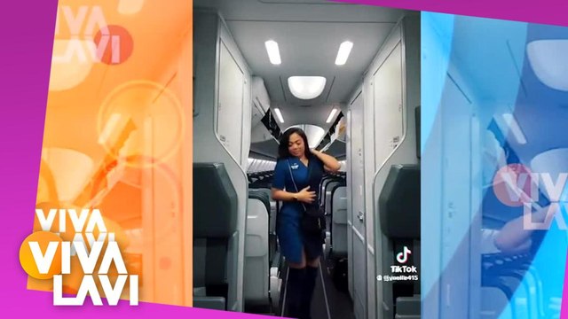 Azafata se graba haciendo 'twerking' en avión y la despiden