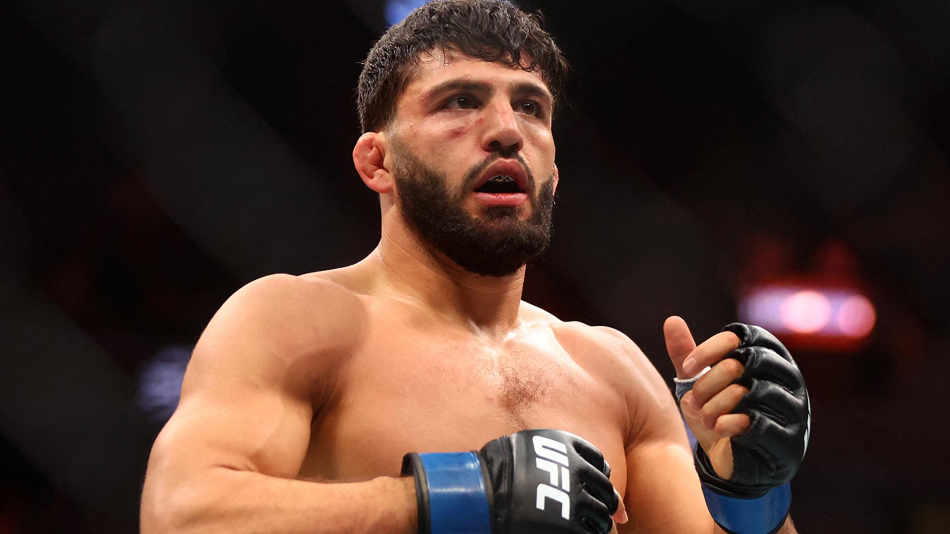 UFC 311 - The Respectful Face-Off Between Makhachev and Tsarukyan