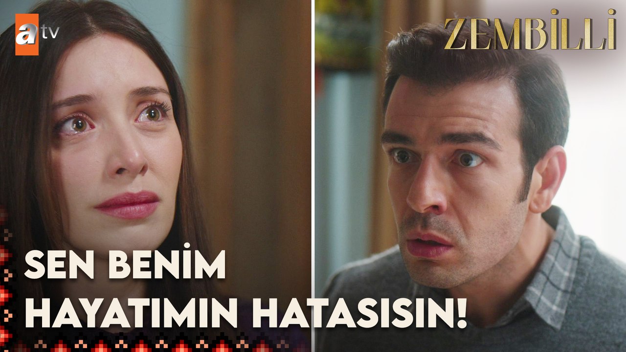 Kadir, Nuran'a öyle ağır şeyler söyledi ki... - Zembilli 3. Bölüm