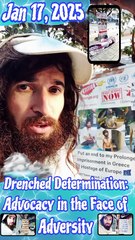 🌧️ Drenched Determination: Advocacy in the Face of Adversity 🌈