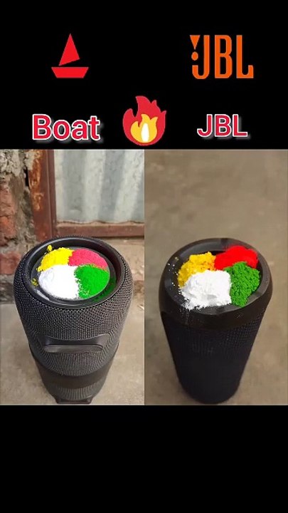 Boat Vs JBL bluetooth device
