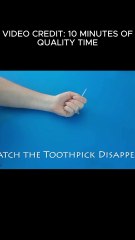 Amazing Toothpick Magic Trick - Learn the Secret!