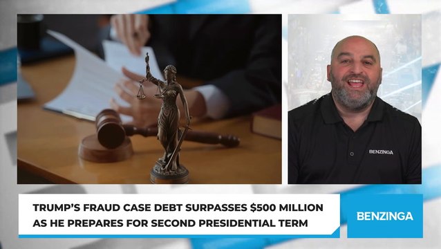 Trump’s Fraud Case Debt Surpasses $500 Million As He Prepares For Second Presidential Term