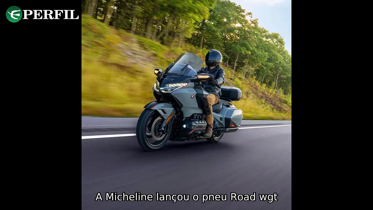 "Michelin lança pneu revolucionário para Honda Gold Wing em meio a série sobre clima e trabalho"