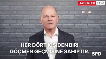 Almanya Başbakanı Scholz'tan Türk Kökenli Seçmenlere Birlik Mesajı