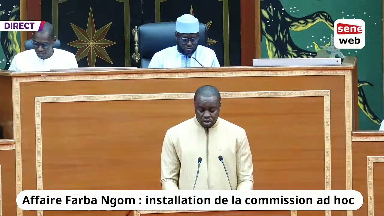 Les secrets de la Commission chargée de l'affaire Farba Ngom...