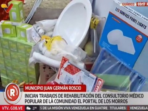 Guárico | Inician trabajos de rehabilitación en 8 consultorios médicos del mcpio. Juan Germán Roscio