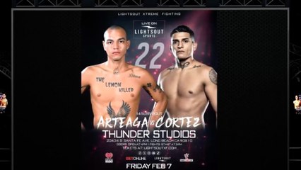 Debut Fighter Faces Alex 'Lemon Killer' Artiaga at LXF