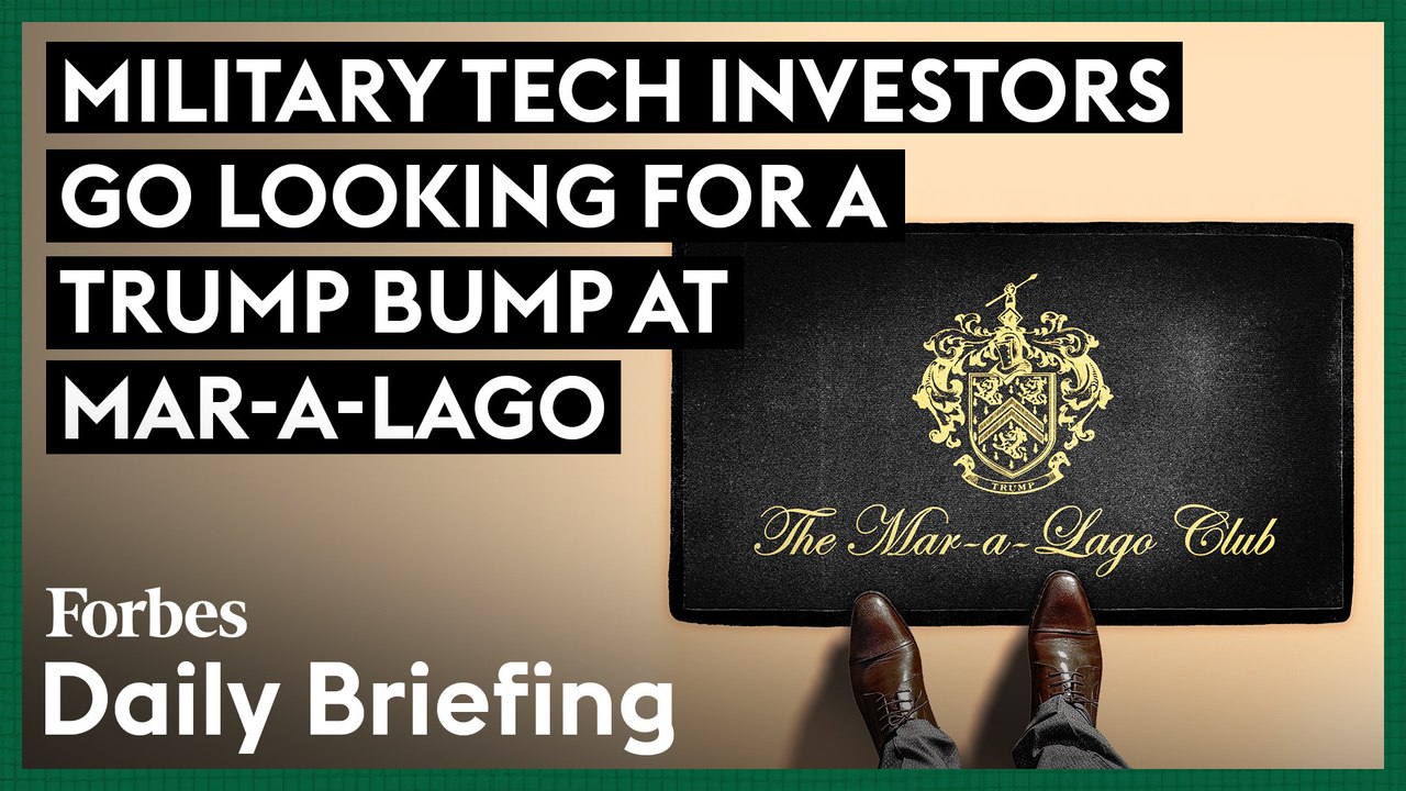 Military Tech Investors Host Funding Events At Trump's Mar-a-Lago Club