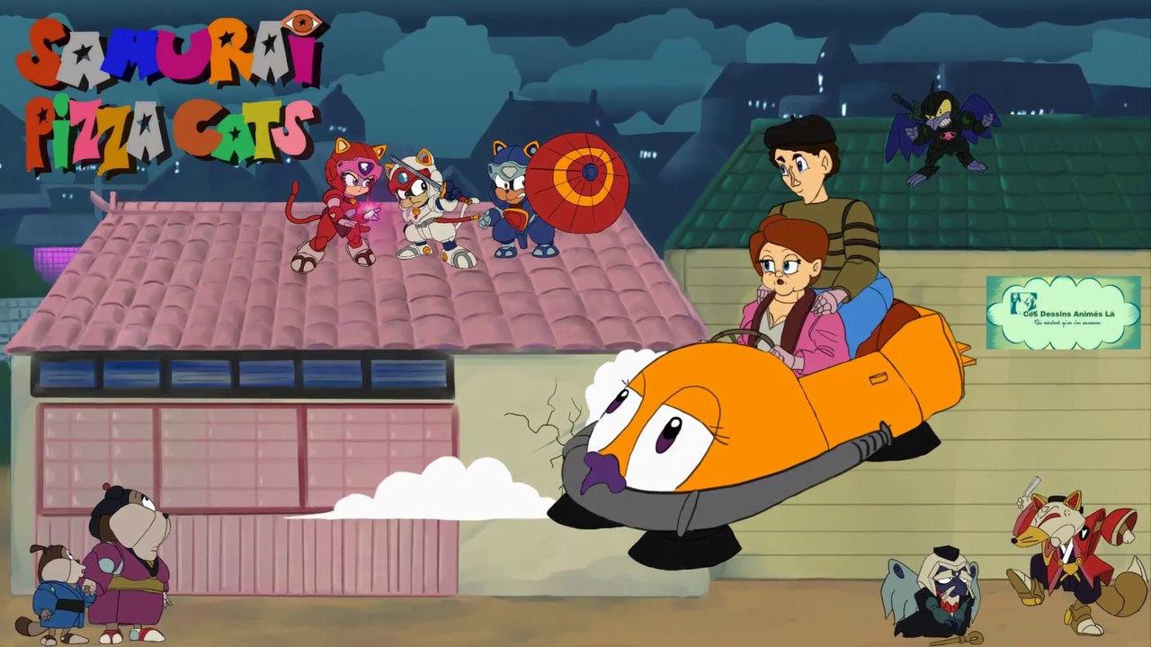 #138 - Samouraï Pizza Cats - Ces Dessins animés-là qui méritent qu'on s'en souvienne