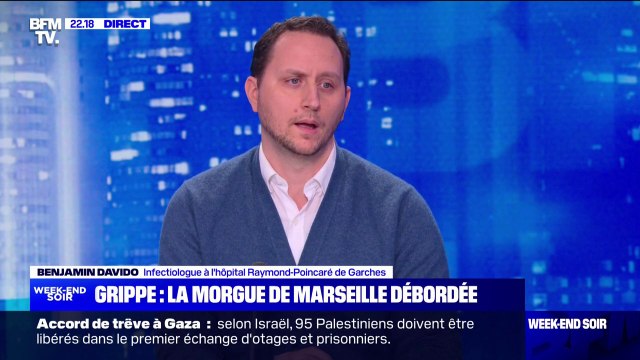 Épidémie de grippe: Malheureusement aujourd'hui, elle (la grippe) tue fort , rappelle Benjamin Davido, infectiologue