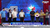 Pres. Marcos Jr. leads ceremonial turnover of completed Yolanda Permanent Housing Program 