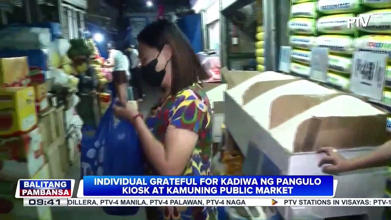 P38/KG rice available at Kadiwa ng Pangulo kiosks starting today