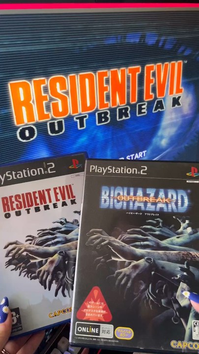 Resident Evil / Biohazard Outbreak - PS2 🖤