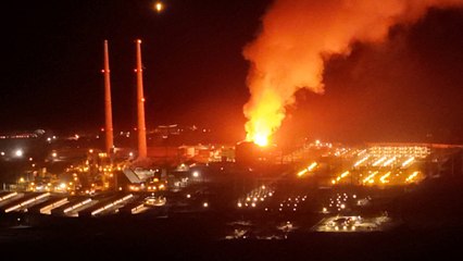 Incendio en Moss Landing