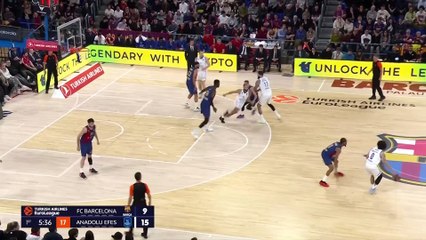 Euroliga. Resumen Barcelna 90-80 Anadolu Efes