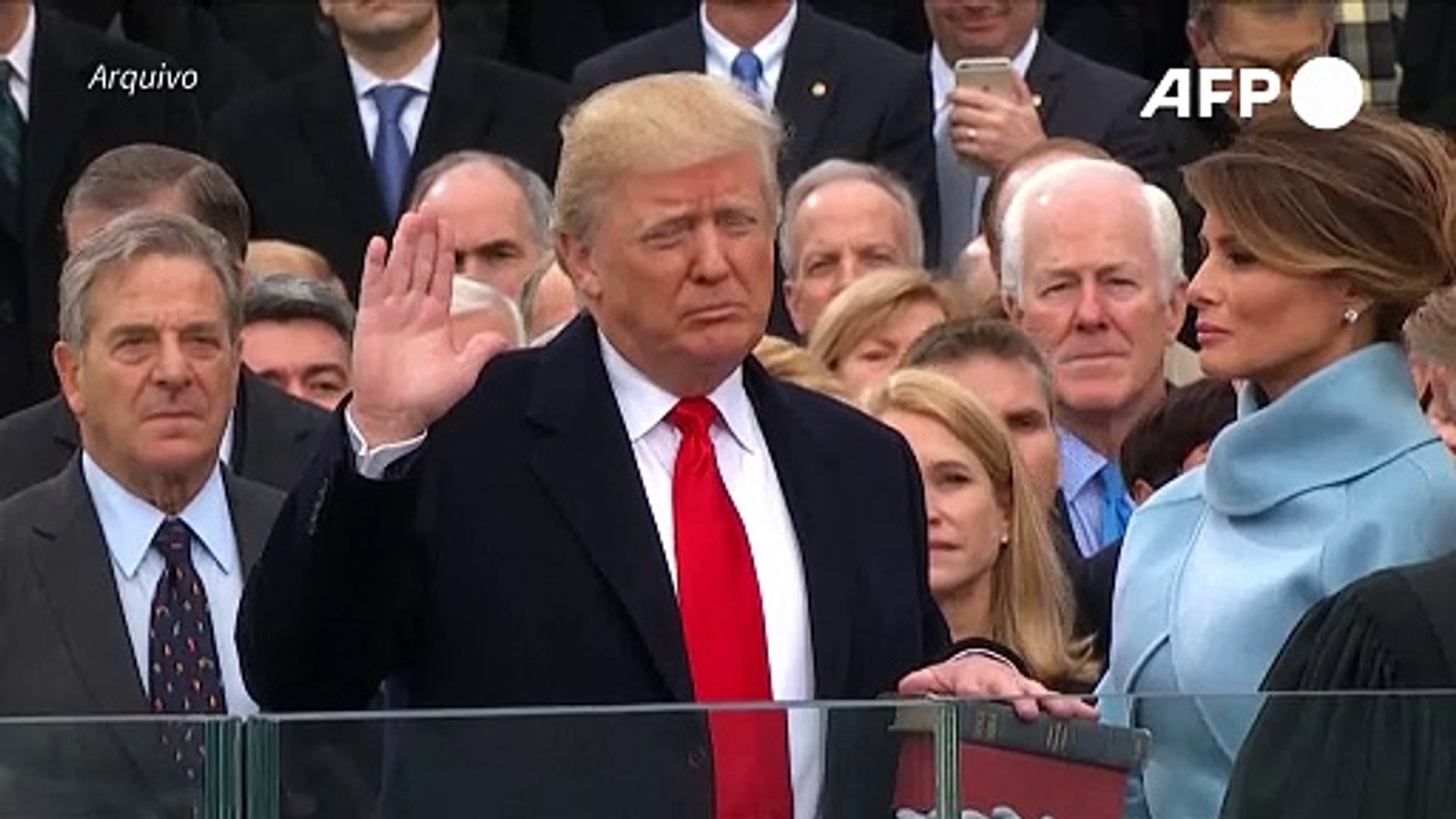 Posse de Trump será realizada dentro do Capitólio devido ao frio