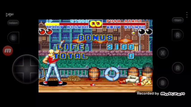 Fatal Fury 2 Terry Bogard vs Andy Bogard luta completa