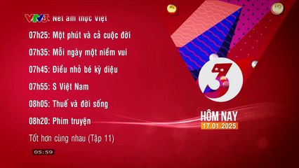 VTV3 | Today program introduction, Sports heartbeat program opening | Friday, 17 January 2025