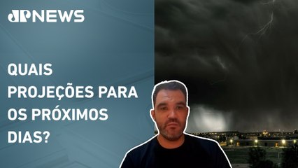 Inmet reforça alerta para temporais pelo Brasil; Meteorologista analisa