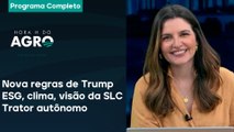 Nova regras de Trump, ESG, clima, visão da SLC e trator autônomo - Hora H do Agro 18/01/25