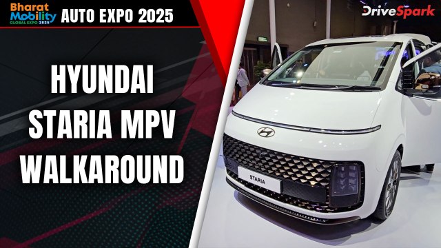 Auto Expo 2025: Hyundai Staria MPV Walkaround | Promeet Ghosh