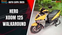 Bharat Mobility Global Expo 2025: Hero Xoom 125  Walkaround | Promeet Ghosh