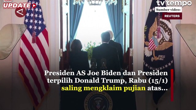 Joe Biden dan Donald Trump Saling Klaim Andil Atas Gencatan Senjata di Gaza