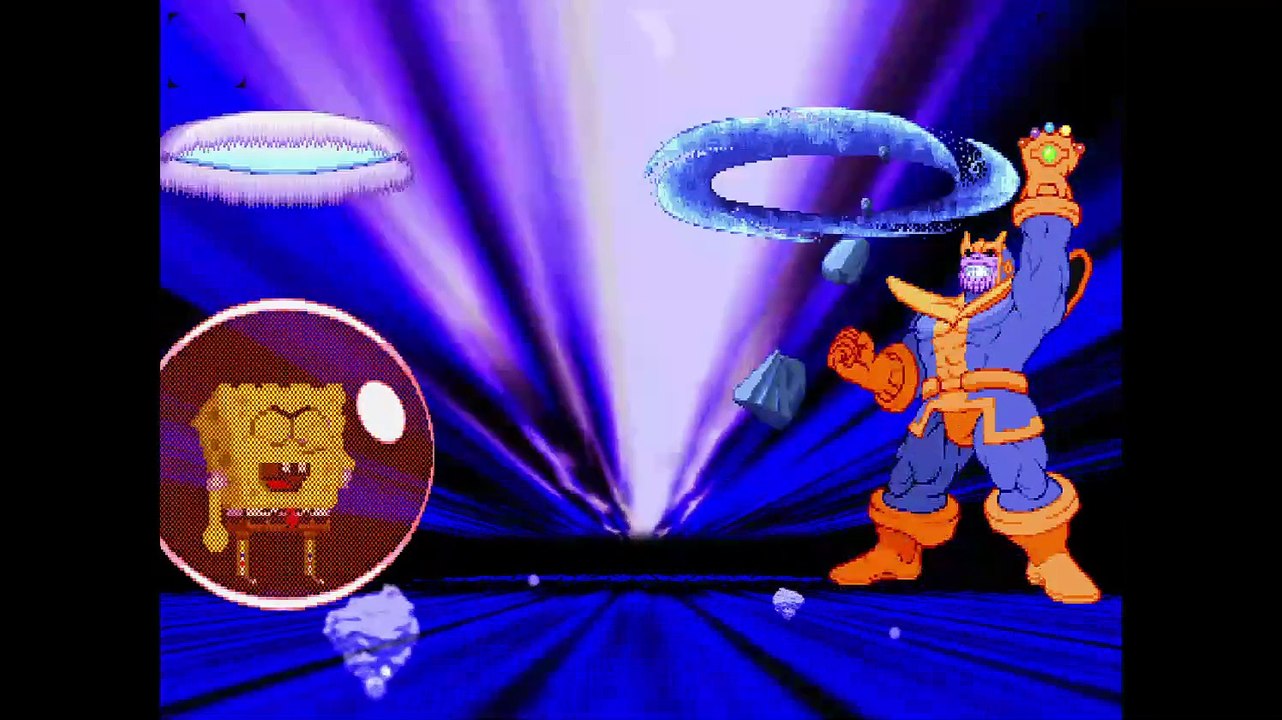 Mugen SpongeBob vs Thanos