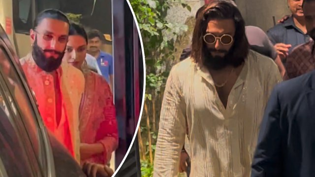 Ranveer Singh ने अपने कजिन की शादी में Actress Wife Deepika Padukone के साथ आए नजर