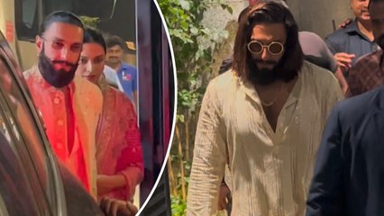 Ranveer Singh ने अपने कजिन की शादी में Actress Wife Deepika Padukone के साथ आए नजर