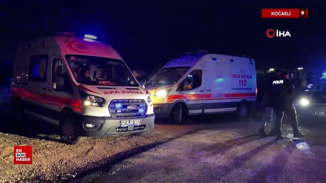 Kocaeli'de gaz dolum tesisindeki sızıntı ekipleri harekete geçirdi