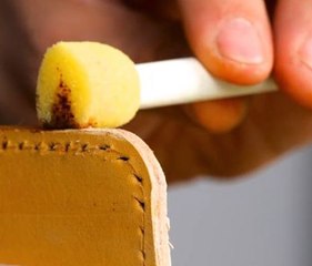 Sleek and sturdy! Making wallet with metal and leather!