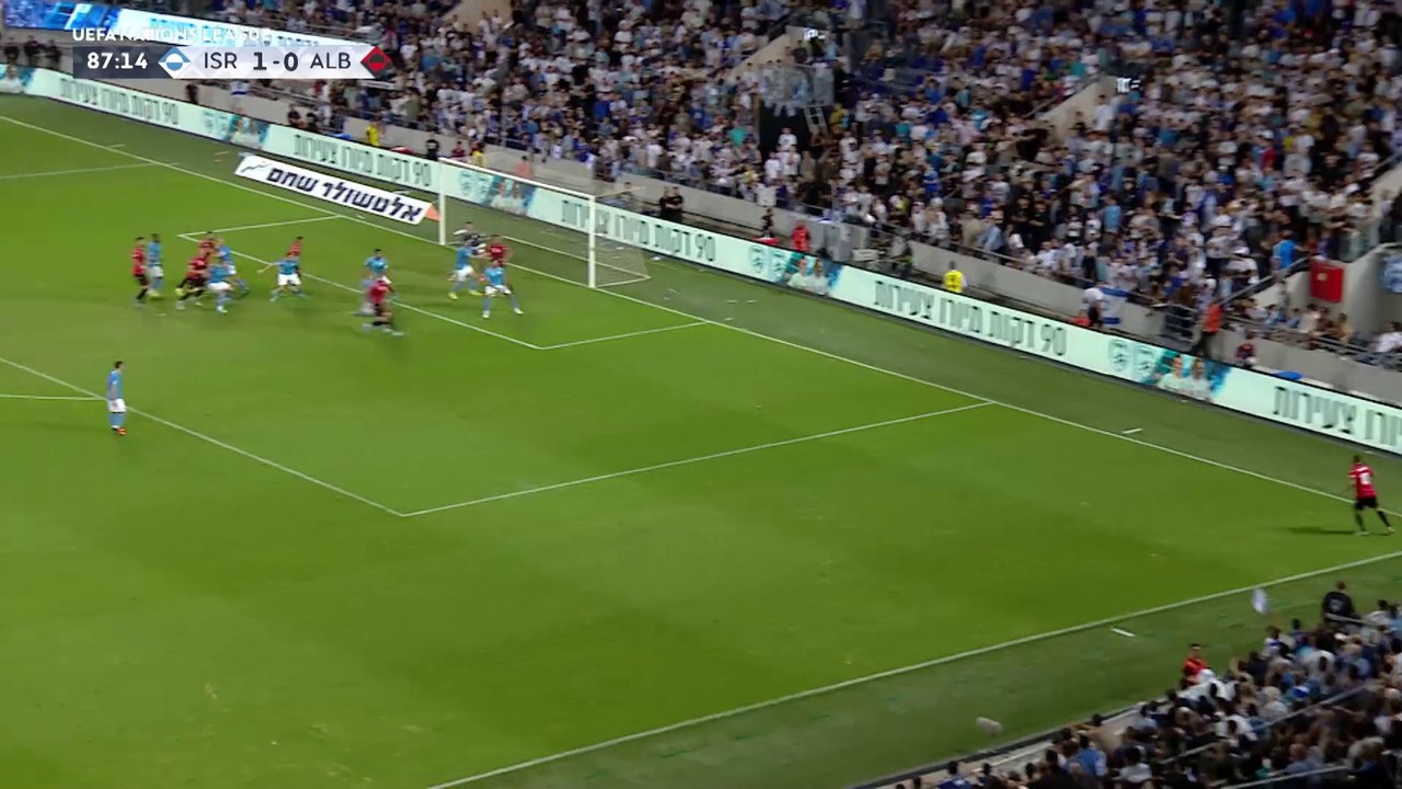 Gooooool i Myrto Uzunit kundër Izraelit/ Izrael 2 - 1 Shqipëri (UEFA Nations League 22/23)