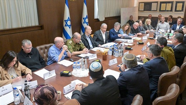 İsrail hükümeti, Gazze'de ateşkes ve esir takası anlaşmasını onayladı